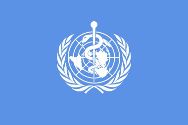 World Health Organization flag clipart