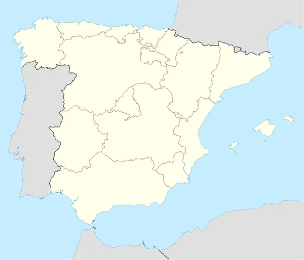 Espagne Carte — Photo