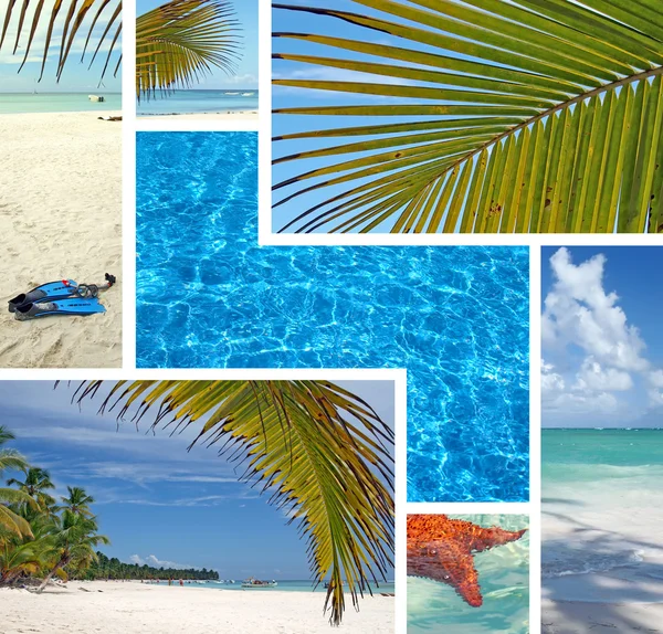 Ostrov saona Dominikánská republika — Stock fotografie