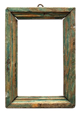 Old wooden frame clipart