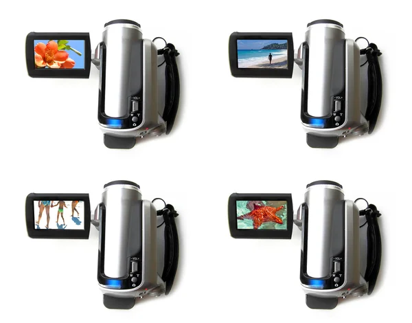 Taşınabilir dijital video kamera — Stok fotoğraf