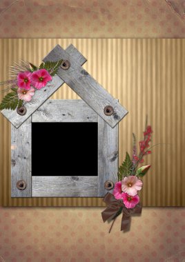 Vintage Photo frame clipart