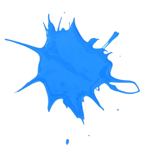 Mancha azul — Fotografia de Stock