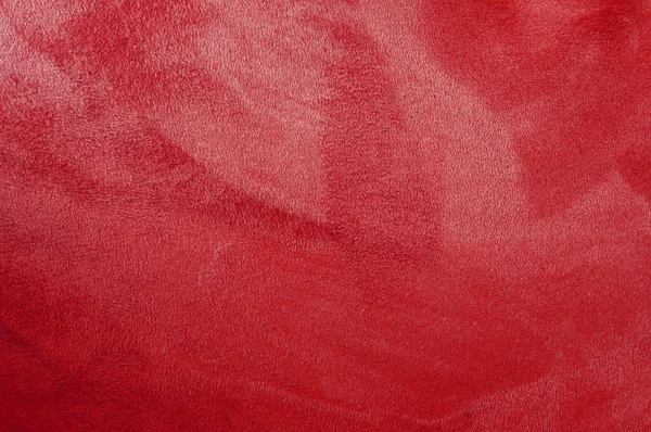 Zamknąć Czerwonym Płaszczu Futro Tekstura Tło — Zdjęcie stockowe