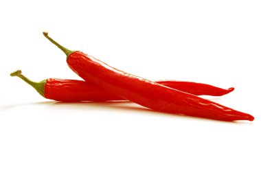 Red chilli isolated clipart
