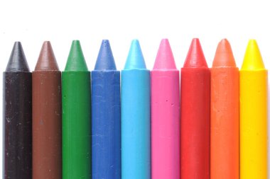 Wax crayons clipart