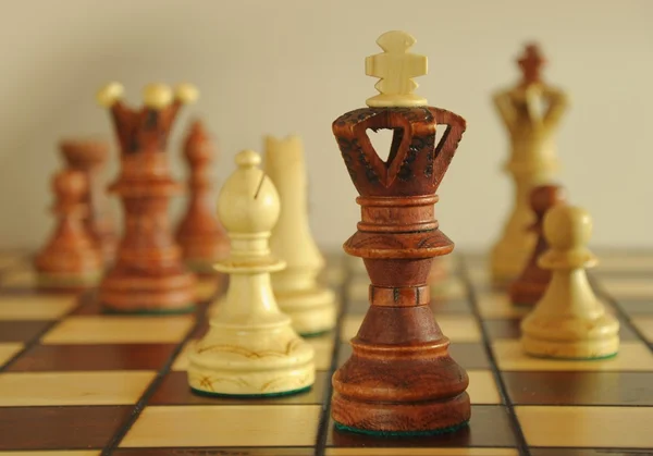 Schachspiel — Stockfoto