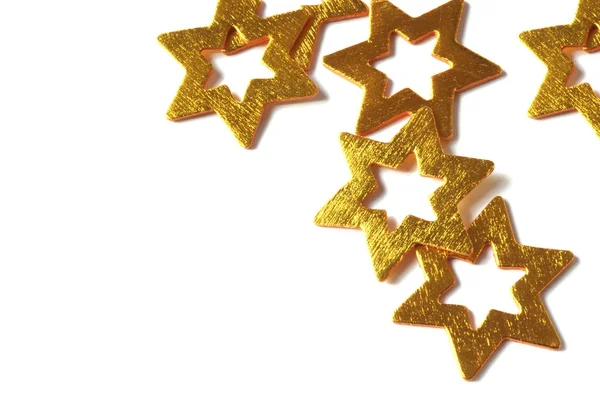 Estrellas de oro — Foto de Stock
