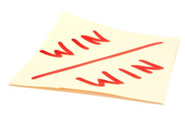 Win win strategy clipart