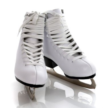 Figure skates clipart