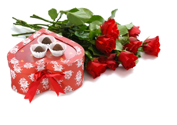 Cadeau voor Valentijnsdag — Stockfoto