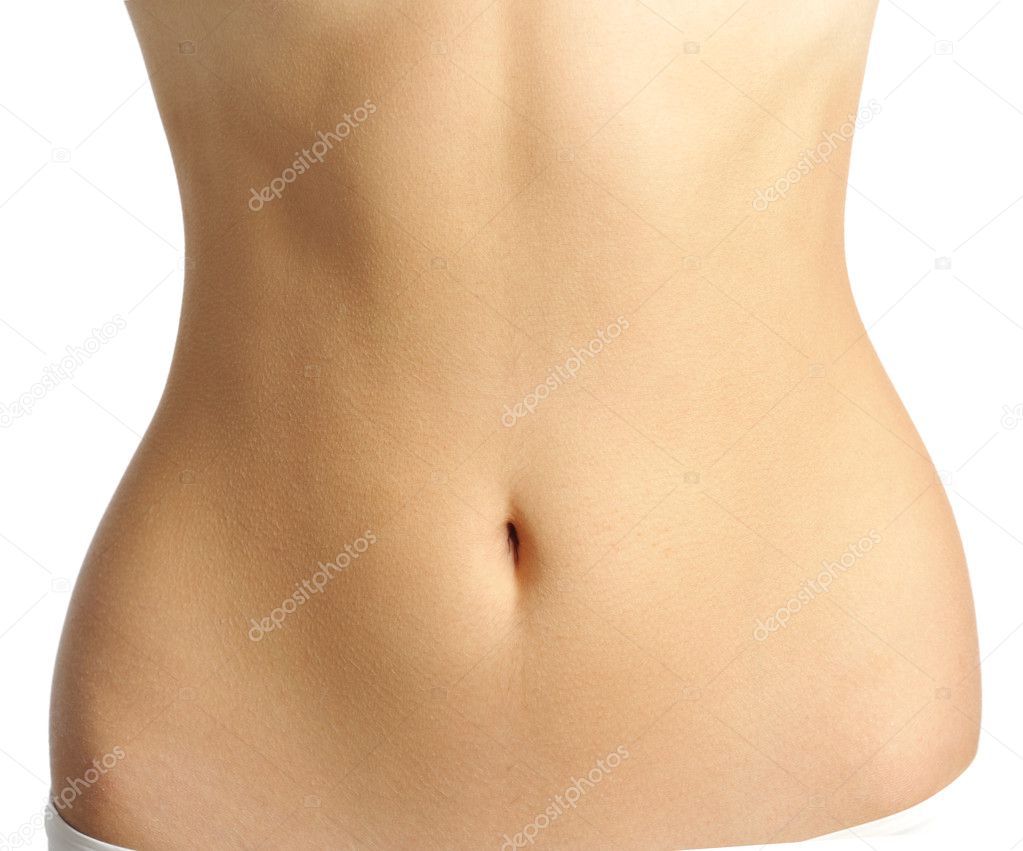 Woman slim body