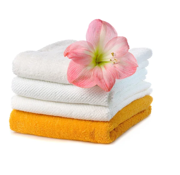 Stack of towels — Stock Photo, Image