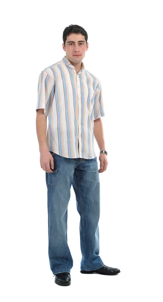 Portrait of a casual young man — Stock Photo, Image