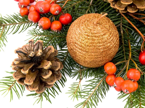 Christmas natural decoration — Stock Photo, Image