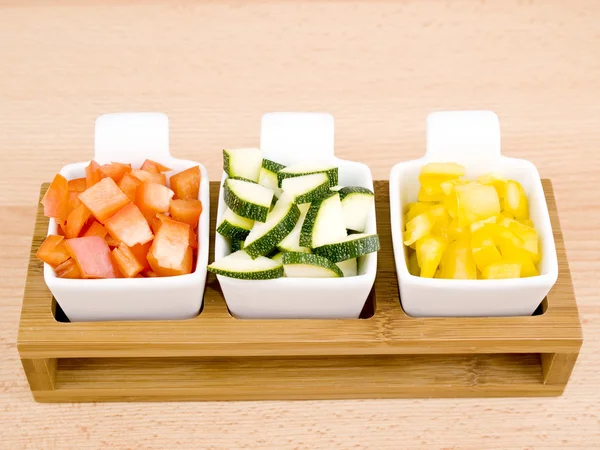 Zdrowe przekąski - świeżych warzyw — Zdjęcie stockowe