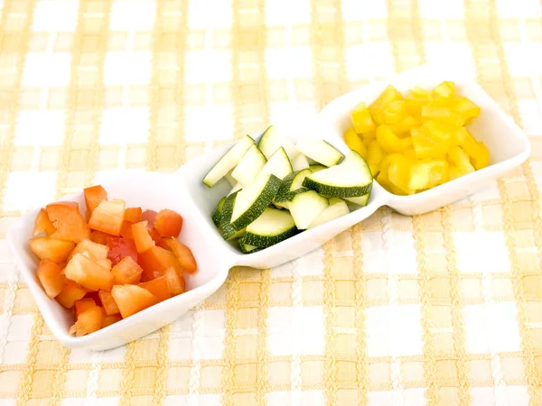 Vegetales frescos - snack saludable —  Fotos de Stock