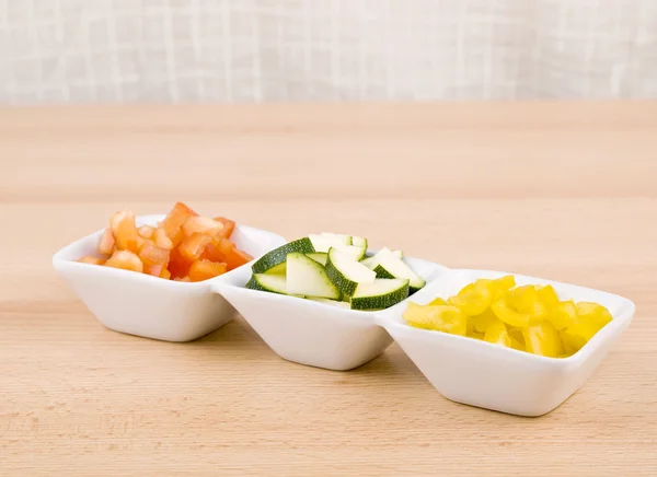 Świeżych warzyw - zdrowe przekąski — Zdjęcie stockowe