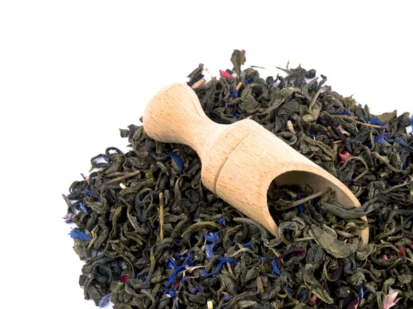 Beyaz aromatik yeşil çayı — Stok fotoğraf