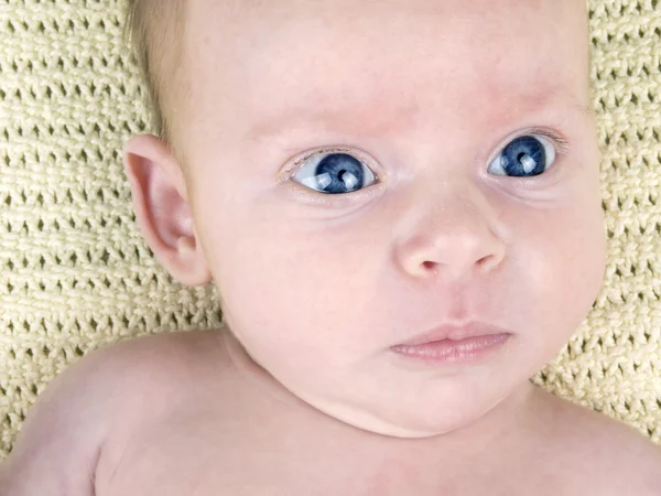 Portret van pasgeboren baby — Stockfoto