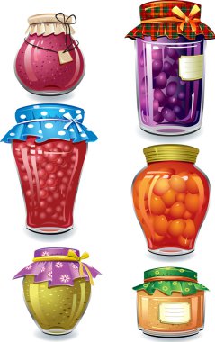 Home-made preserved clipart