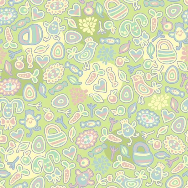 Easter nice seamless pattern. — Stock Vector