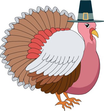 Turkey Pilgrim clipart