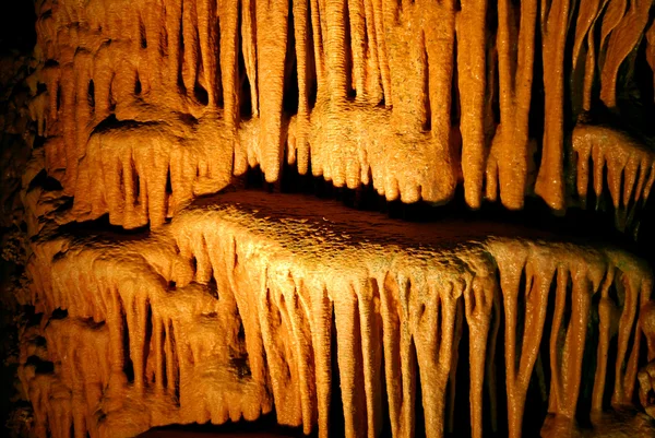 Cseppkő barlang Stock Kép