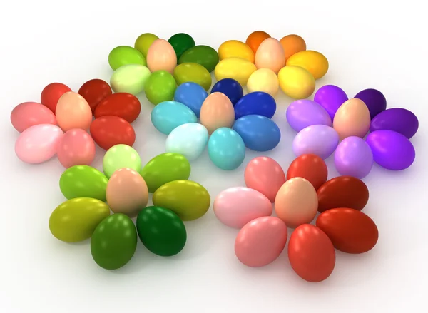 stock image Easter eggs