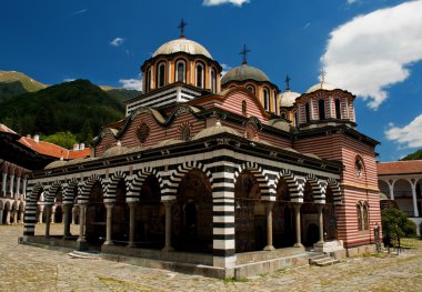 Rila monastery - Bulgaria clipart