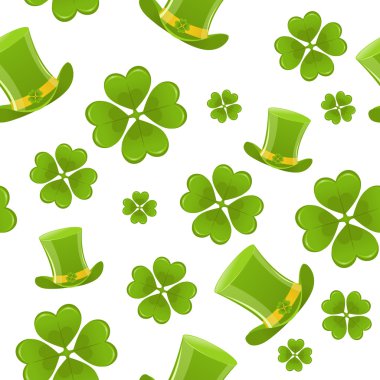 Seamless St.Patricks day background clipart