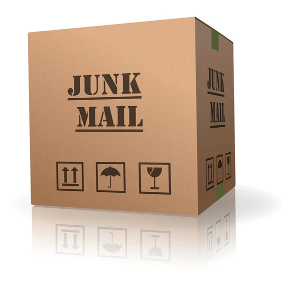 Junk mail spam — Stock Photo, Image