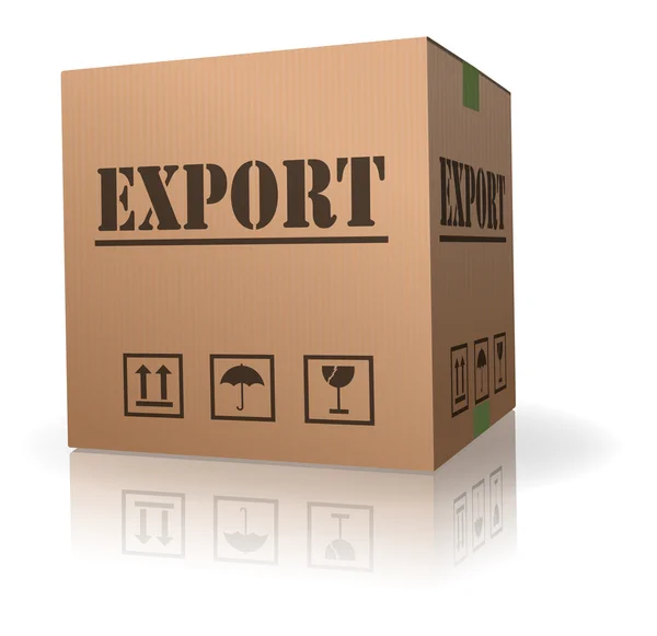 Envío de exportación — Foto de Stock
