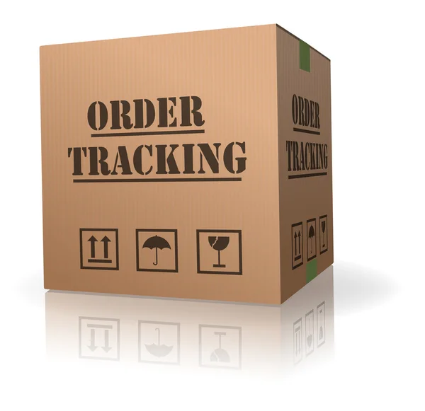 Order tracking — Stock Photo, Image