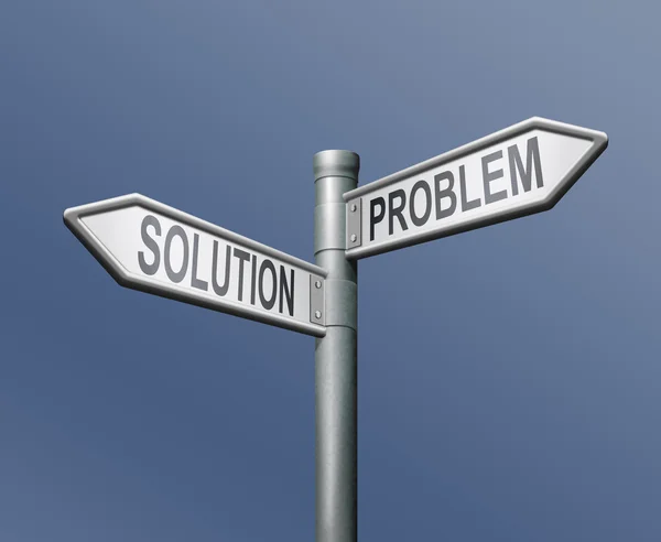Probleem oplossing — Stockfoto