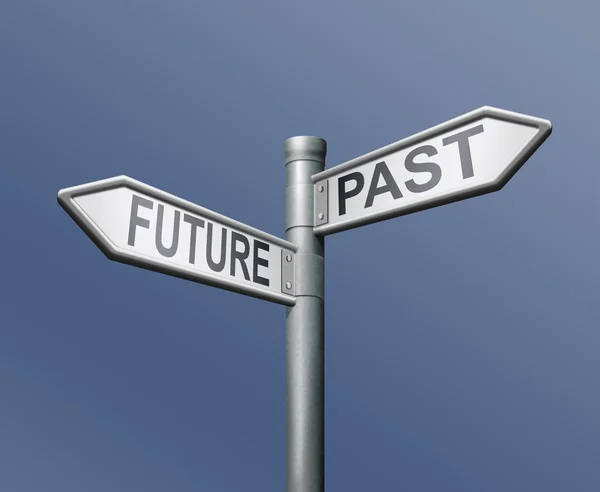 From past to future — Stock Photo, Image