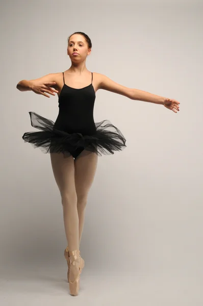 Balett-táncos a pontok Stock Kép