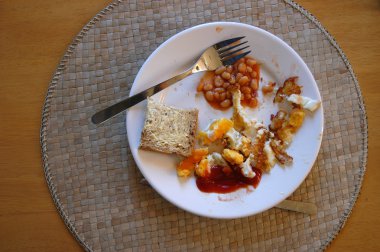 Breakfast plate clipart