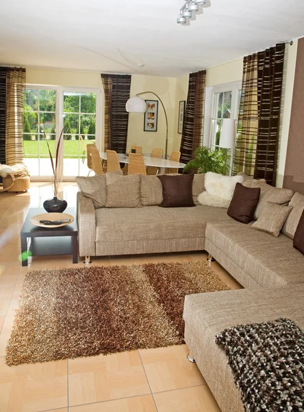 Moderní obývací pokoj. — Stock fotografie