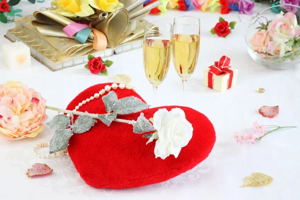 Valentine decoration. — Stock Photo, Image