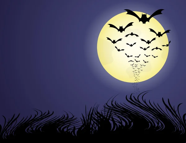 Cadılar Bayramı Gecesi — Stok Vektör