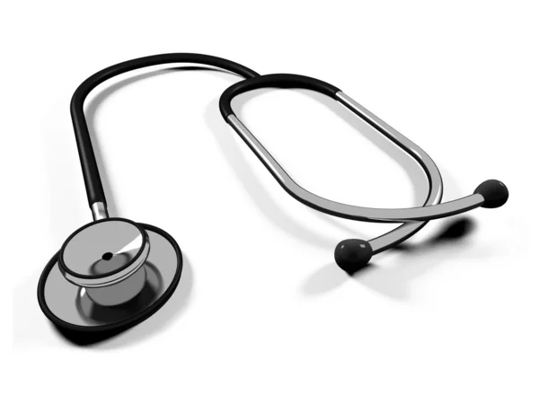 stock image 3d doctor's stethoscope