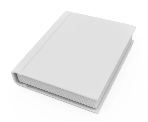 3d book with a blank cover — Stock Photo, Image
