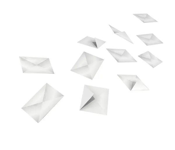 3d envelopes — Stock Photo, Image