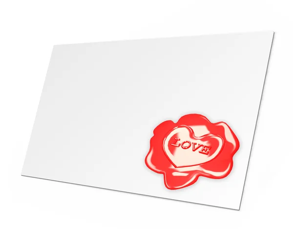3d letterhead — Stock Photo, Image