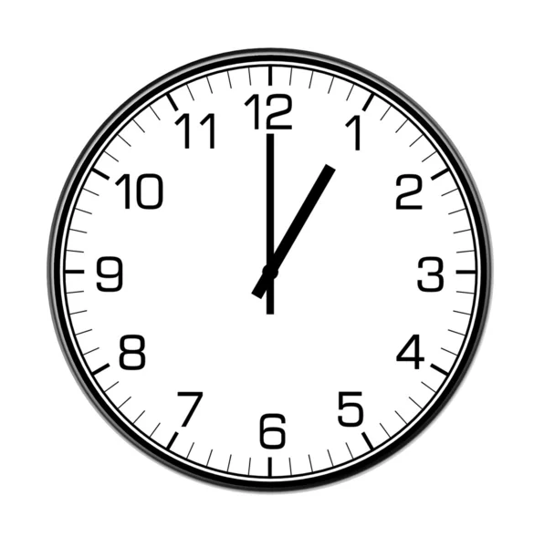 Classic wall clock on the wall — Stock Photo, Image