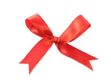 Red Bow clipart