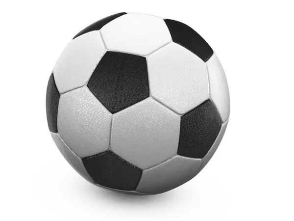 Balón de fútbol 3d — Foto de Stock