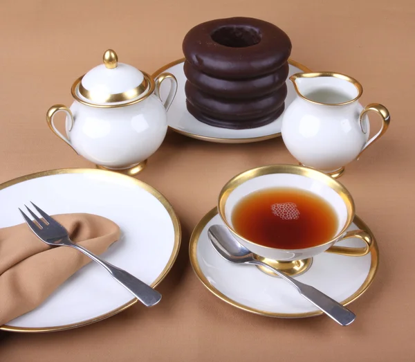お茶サービス — ストック写真
