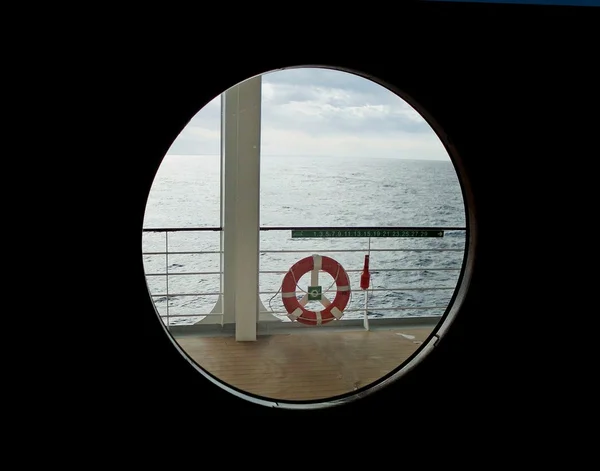 Výletní Loď Středozemním Moři — Stock fotografie
